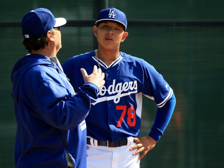 Dosificarán Dodgers trabajo de Julio Urías Dosificarán Dodgers trabajo de Julio Urías